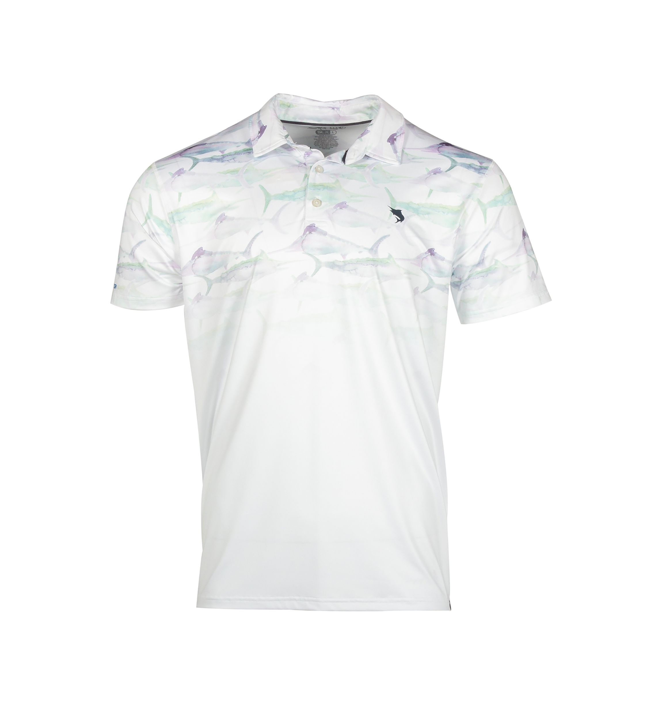 Marlin Retreat Faded Polo Shirt