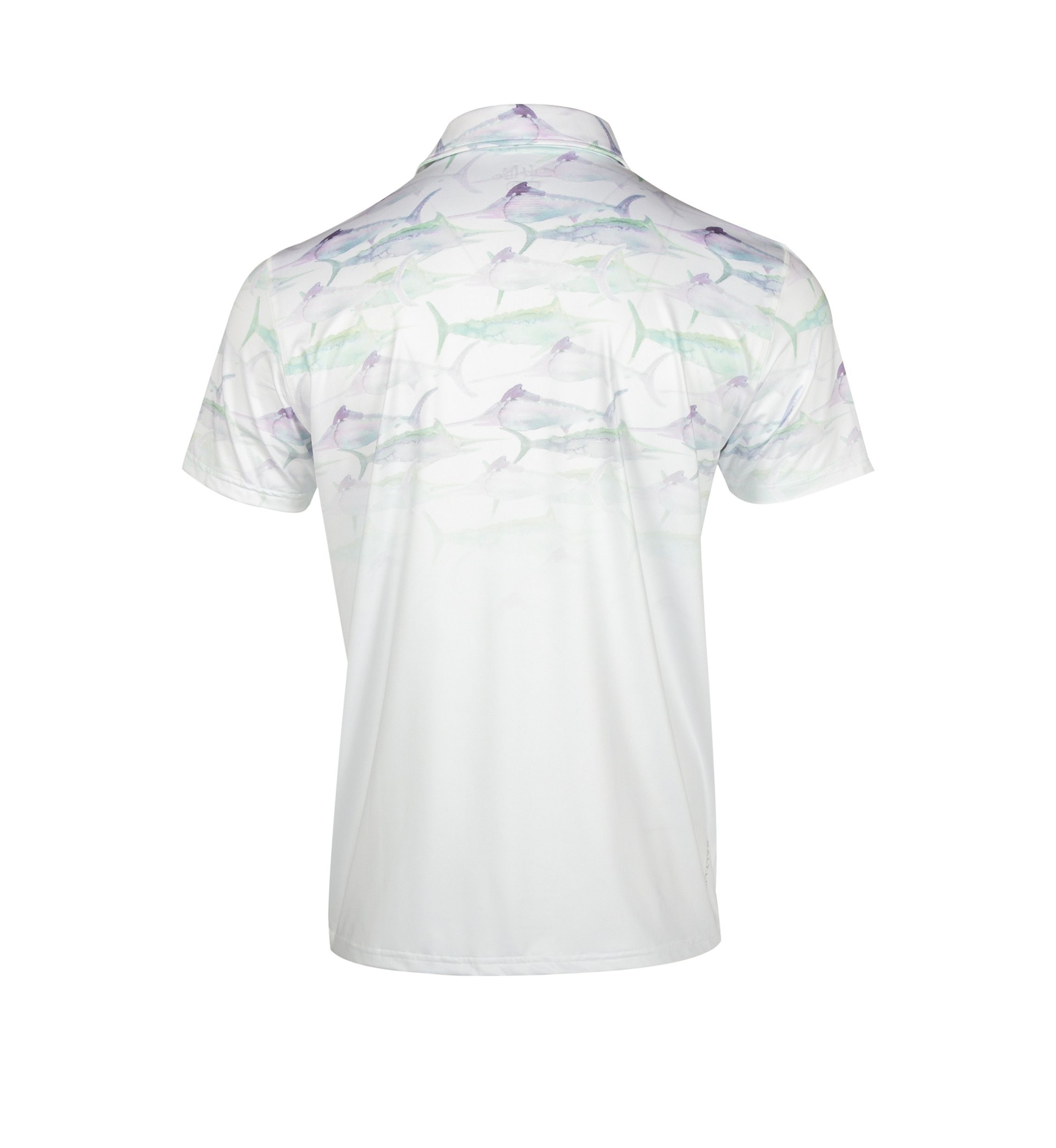 Marlin Retreat Faded Polo Shirt