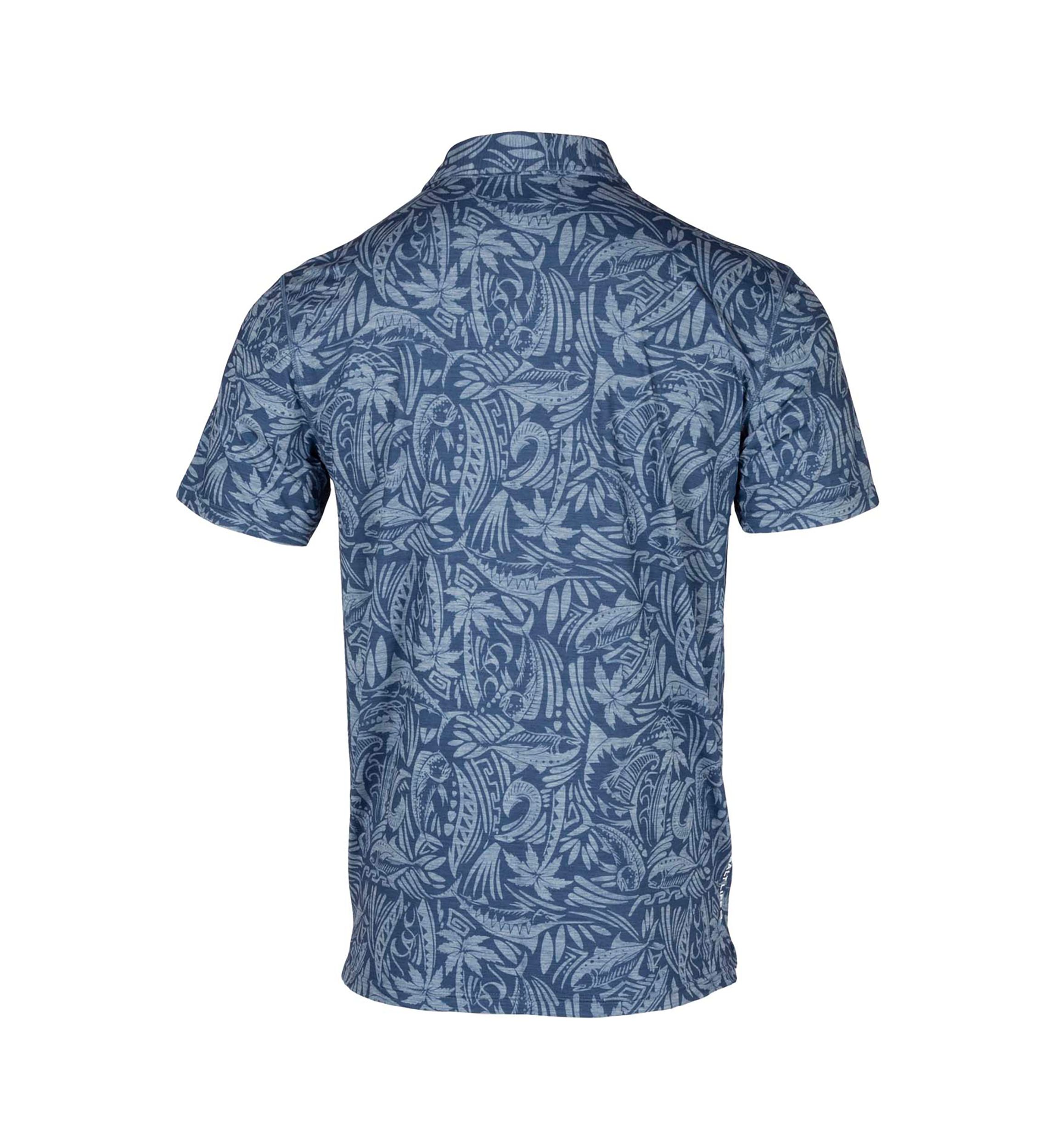 Mens Mahi Tribe Polo Shirt