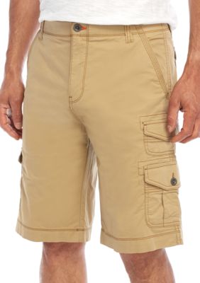 Plugg™ Binary Flex Stretch Twill Cargo Shorts | belk