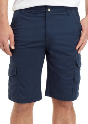 flex waist cargo shorts