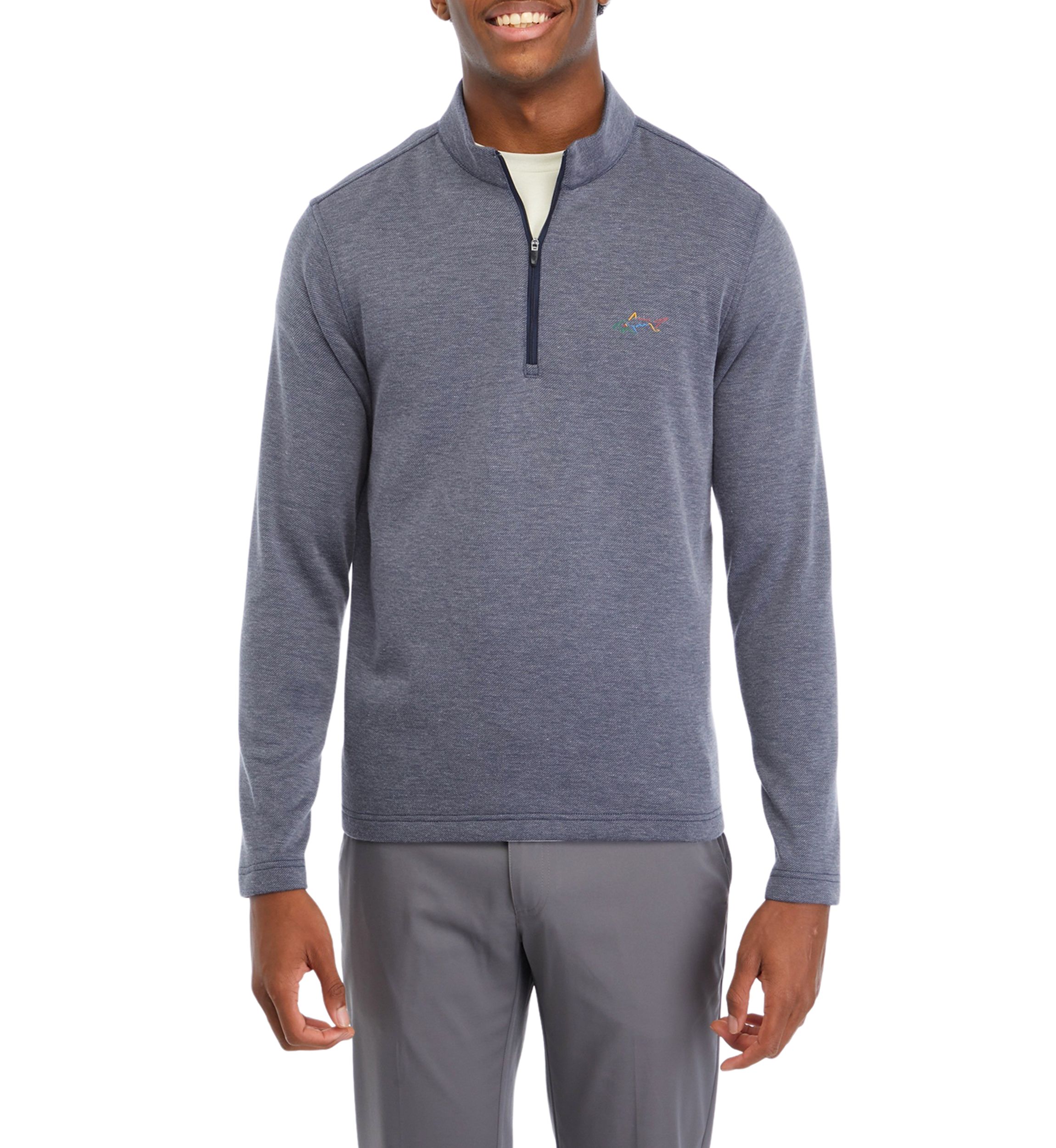 Twill Fleece 1/4 Zip Pullover
