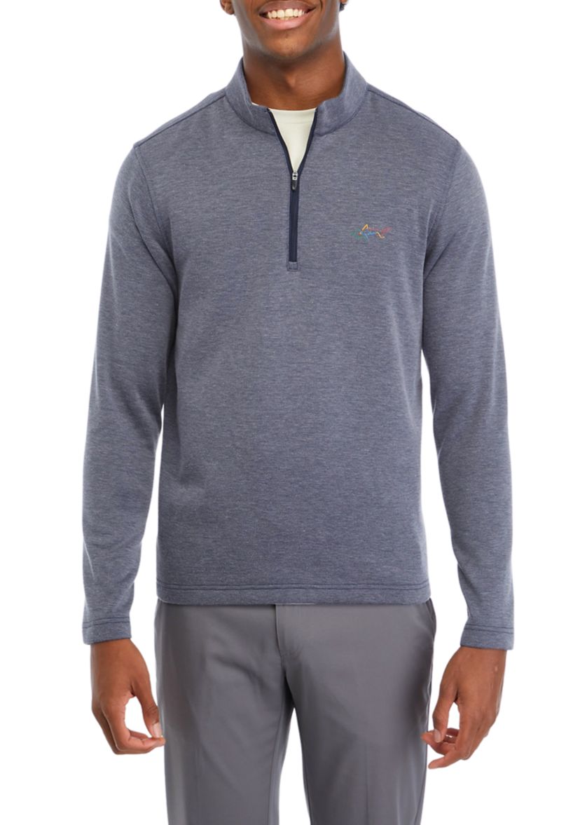 Twill Fleece 1/4 Zip Pullover