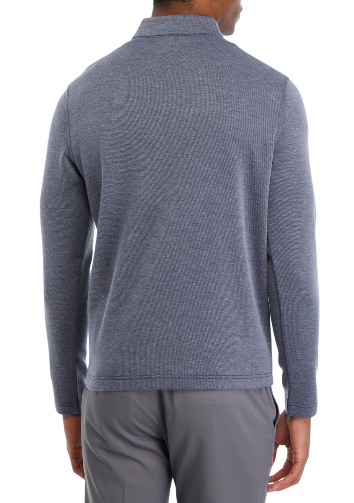 Twill Fleece 1/4 Zip Pullover