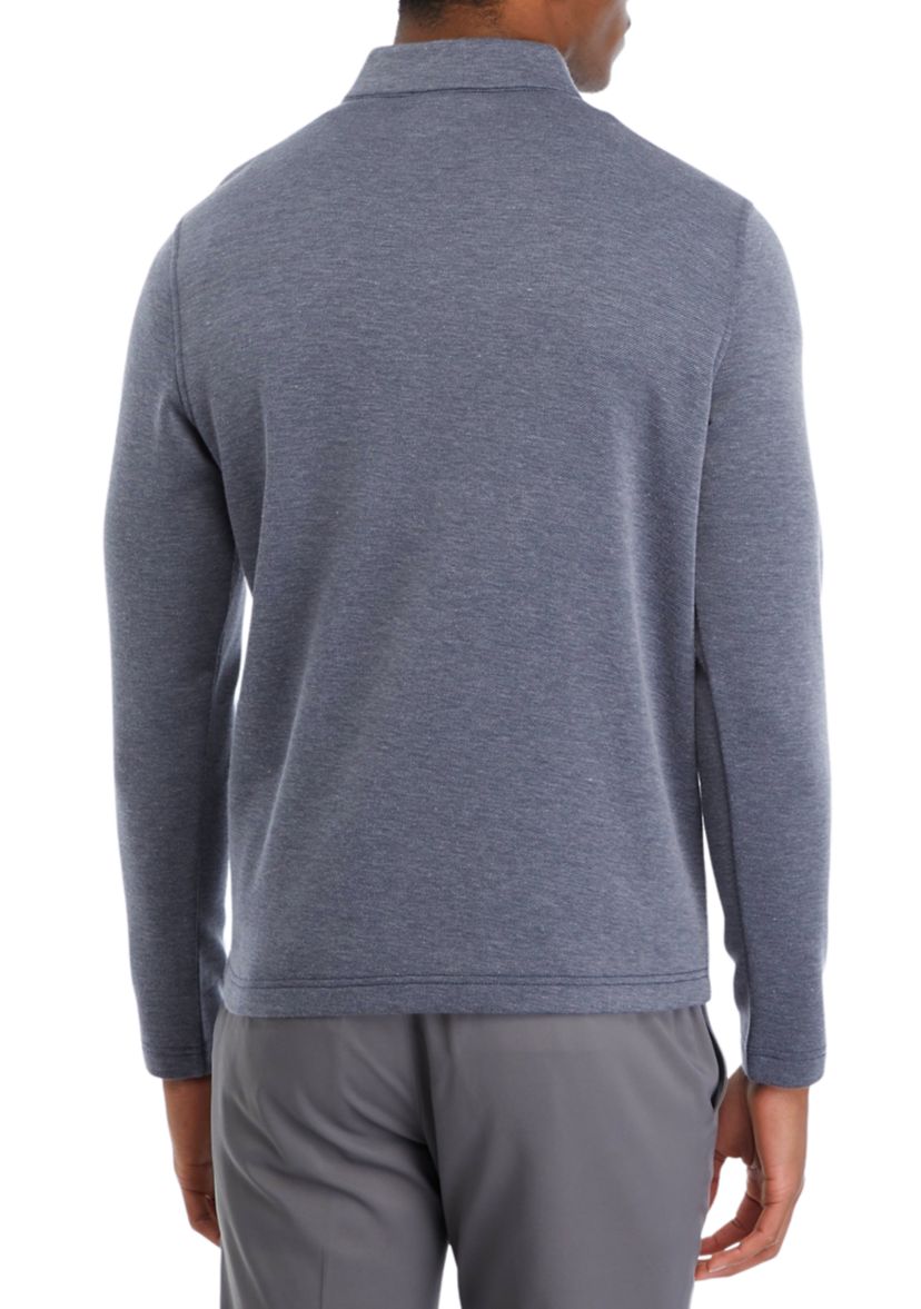 Twill Fleece 1/4 Zip Pullover