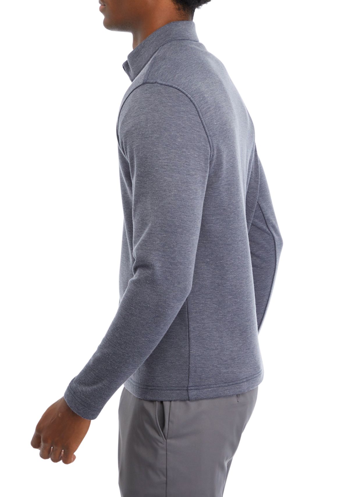 Twill Fleece 1/4 Zip Pullover