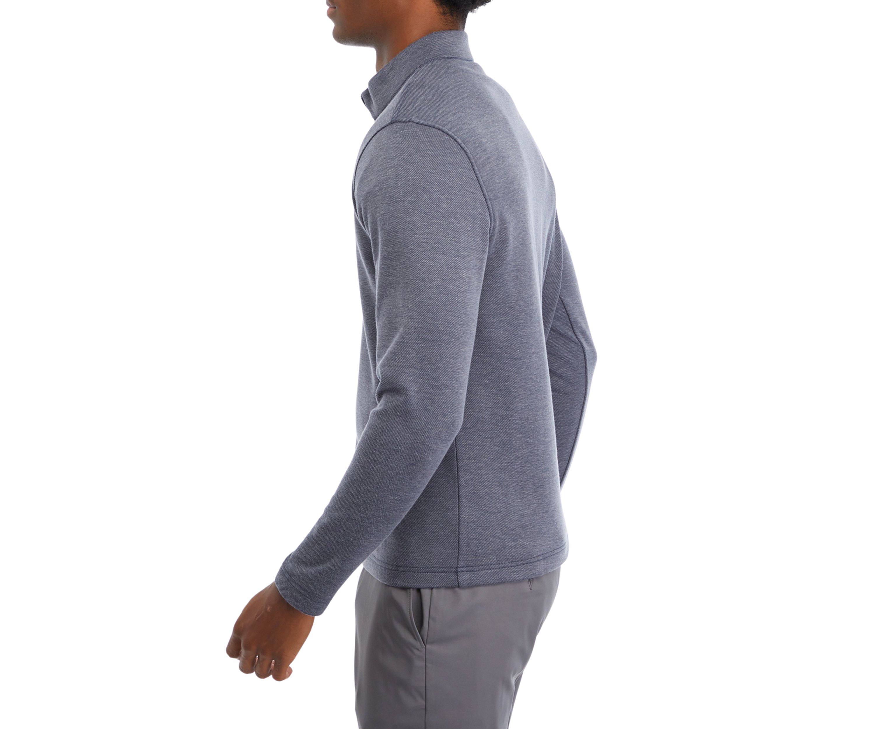 Twill Fleece 1/4 Zip Pullover