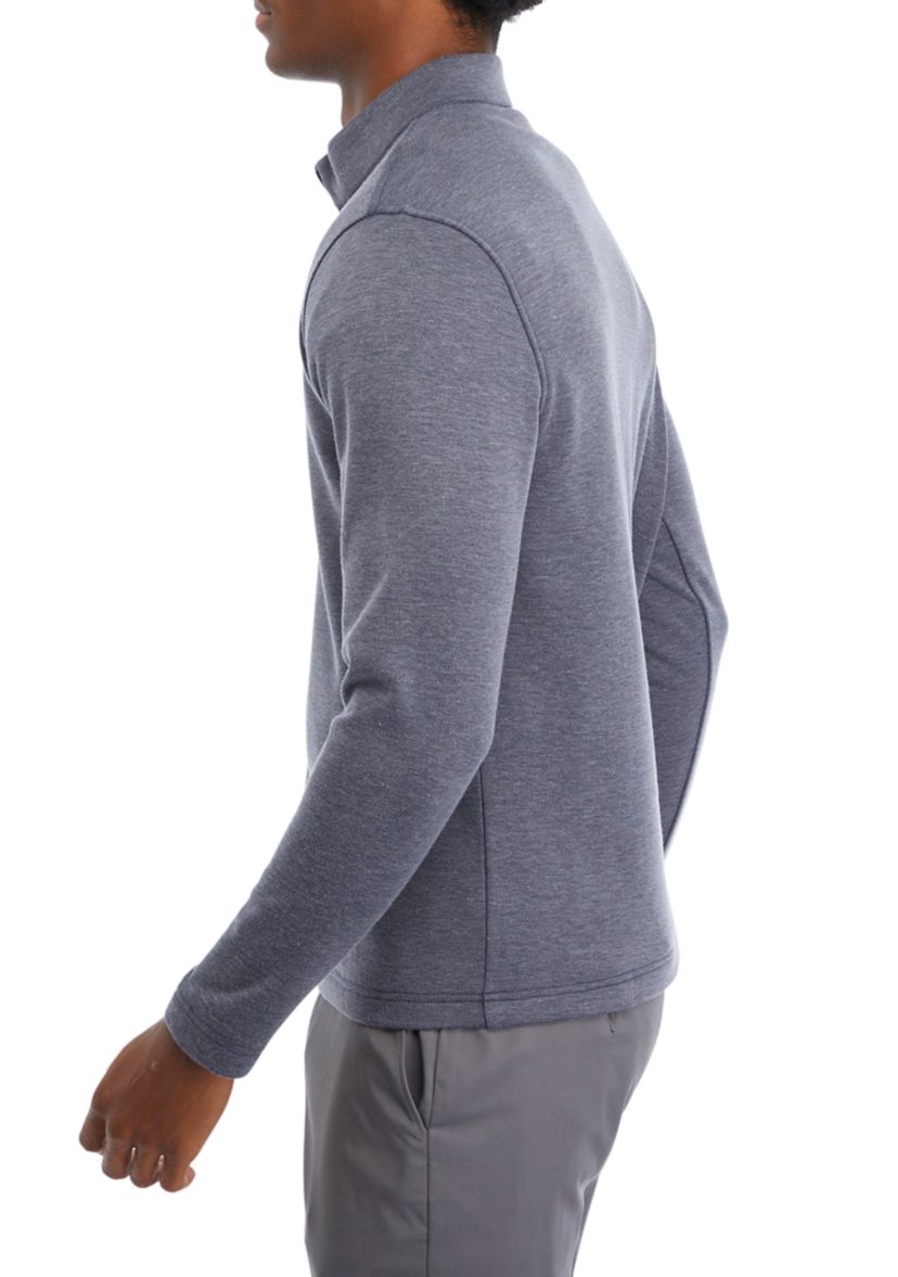 Twill Fleece 1/4 Zip Pullover