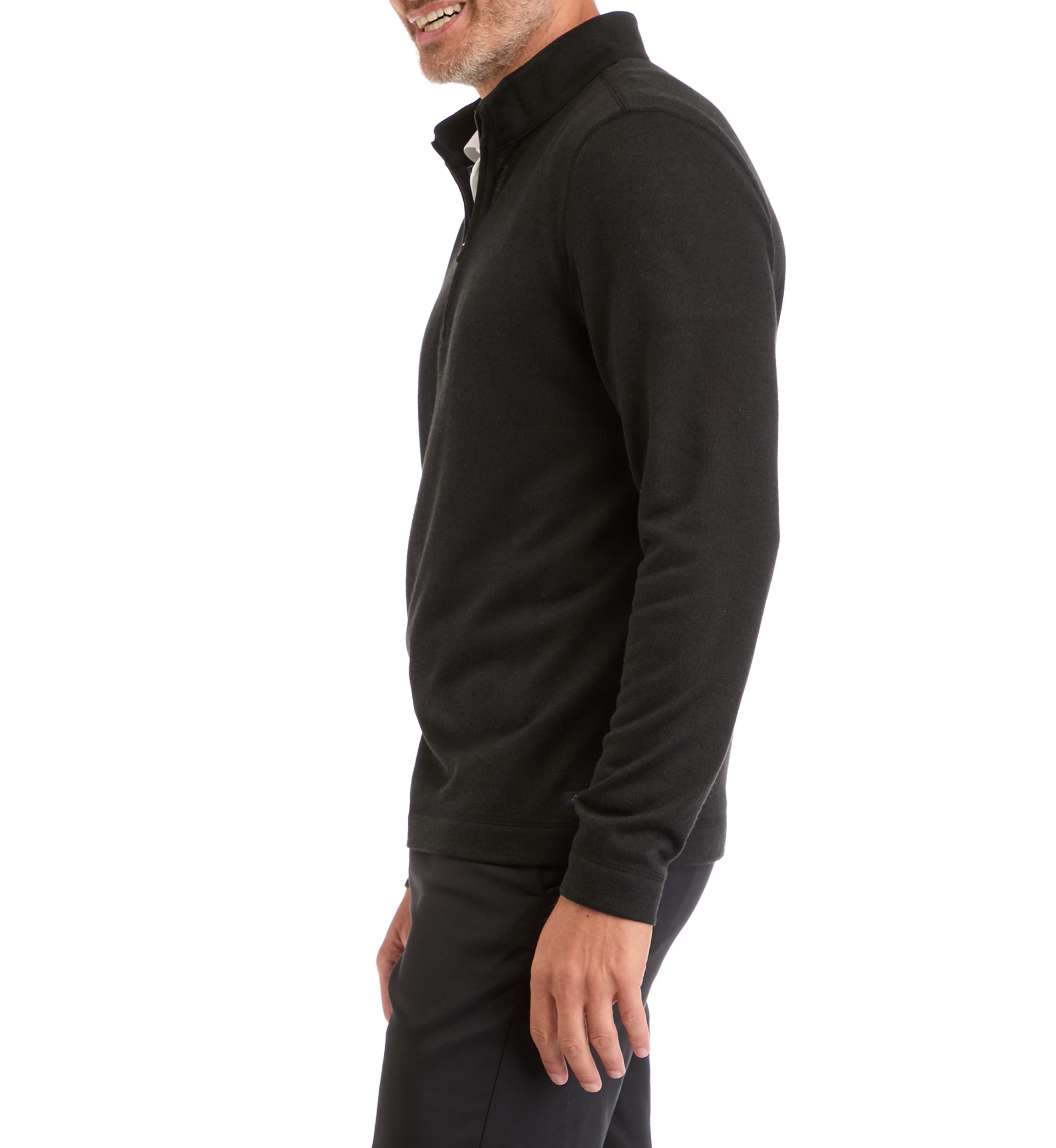 Mens 1/4 Zip Fleece Sweatshirt