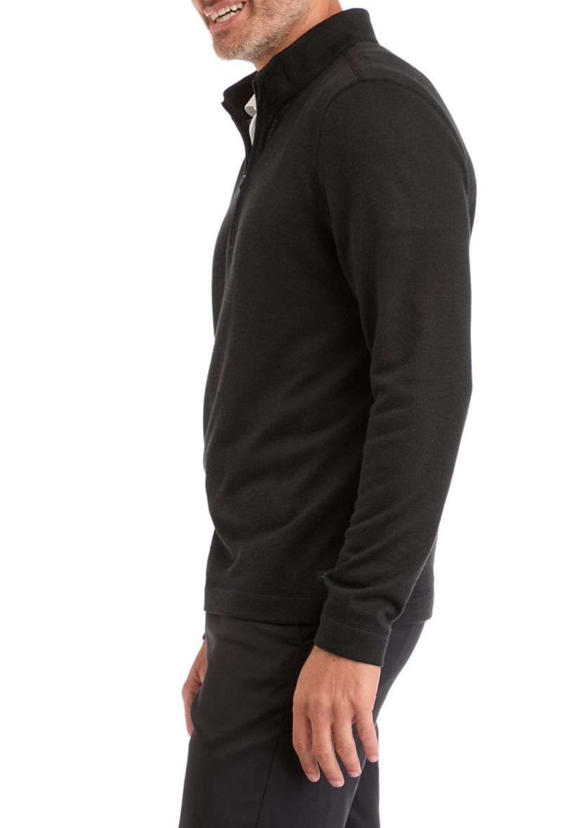 Mens 1/4 Zip Fleece Sweatshirt