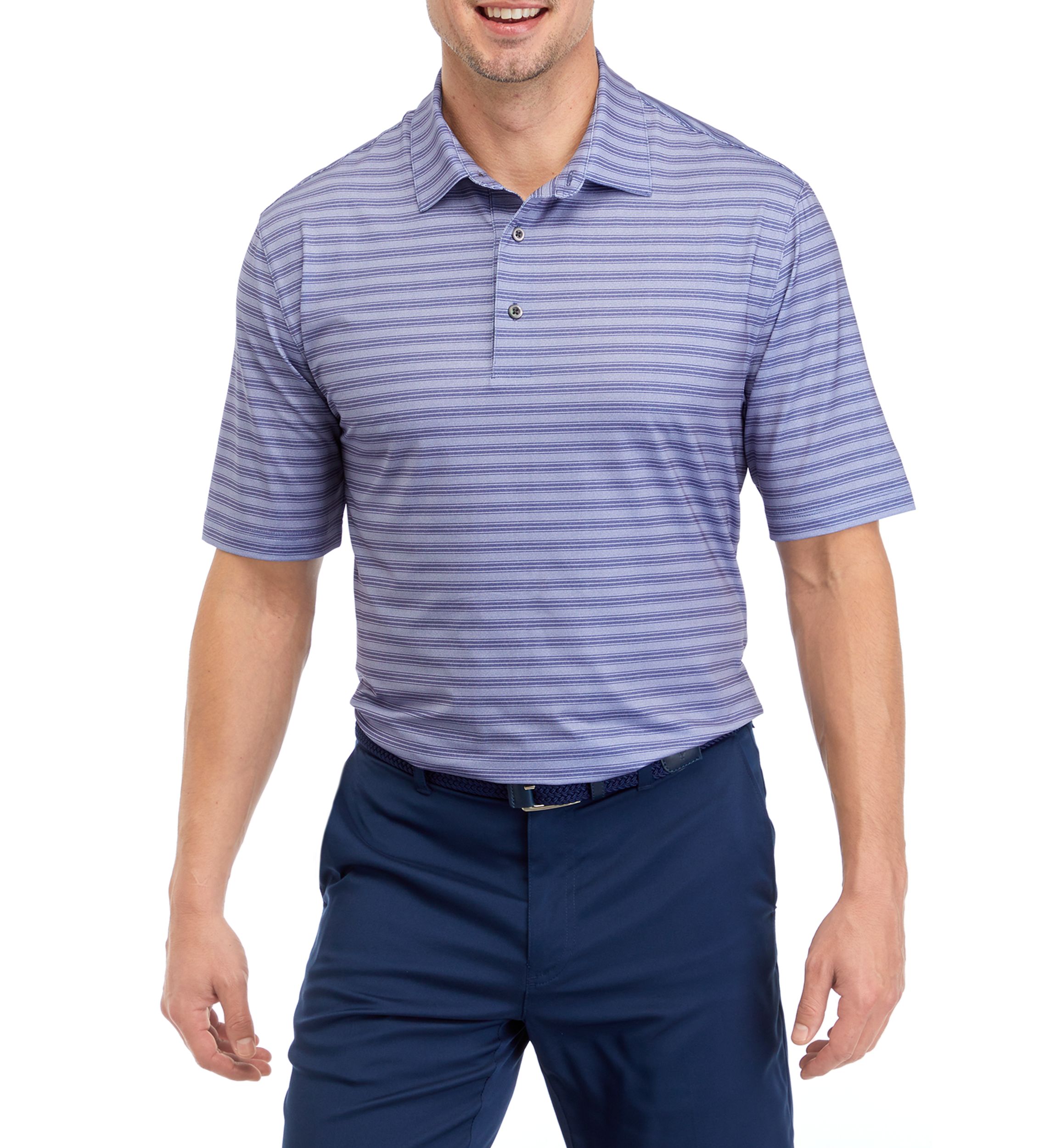 Thick Stripe Polo Shirt 