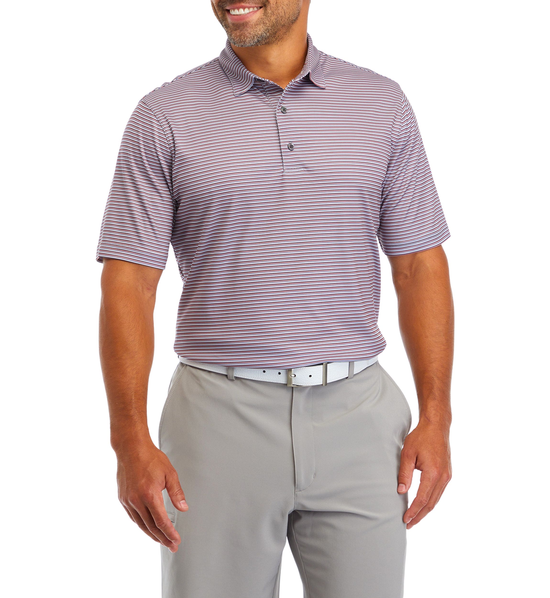 Landscape Stripe Golf Shirt 
