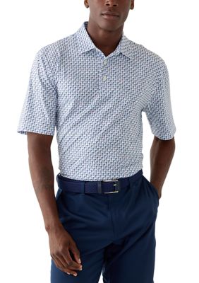 Greg Norman Collection Men's Printed Polo Shirt