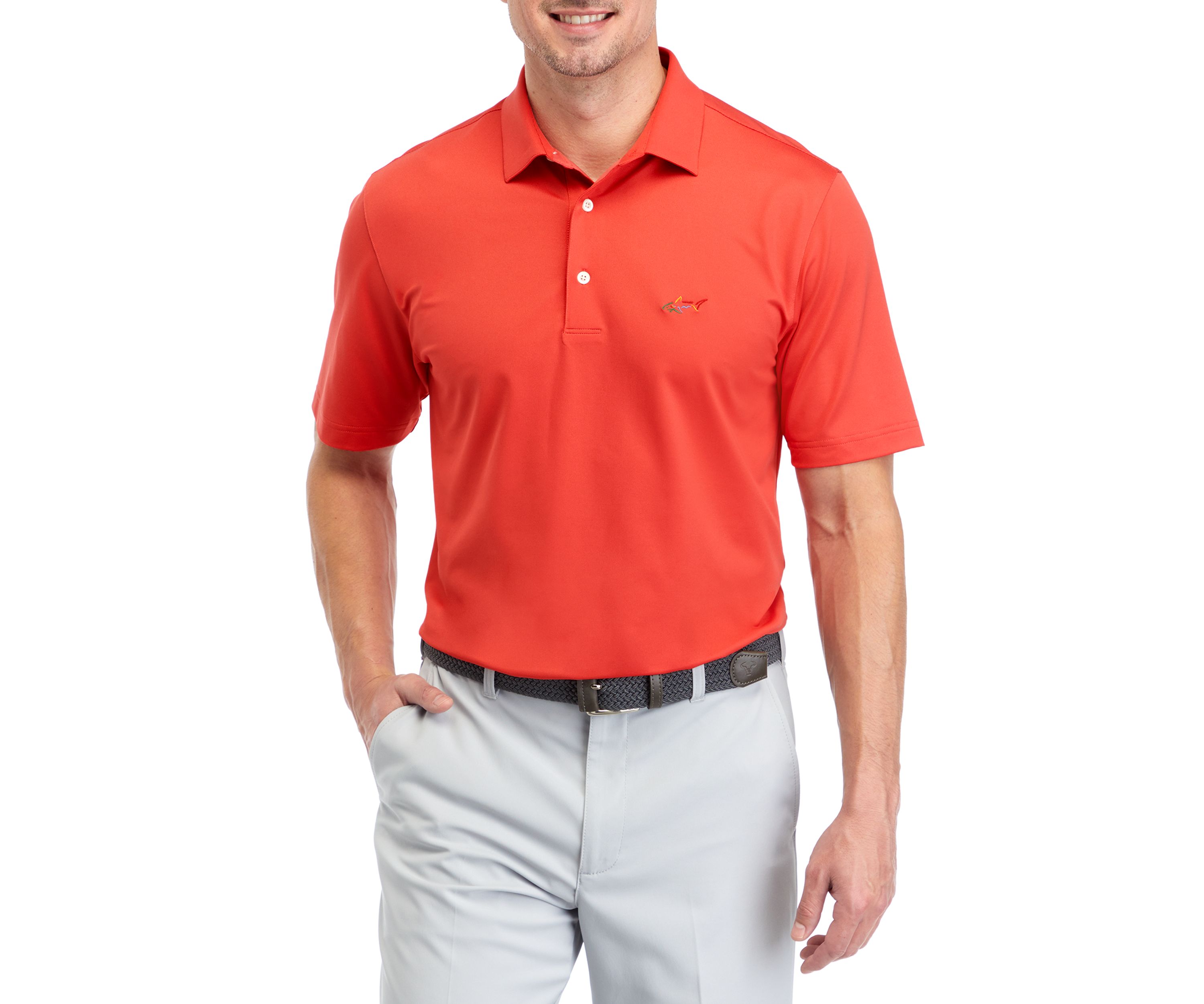 Mens Solid Fashion Polo Shirt