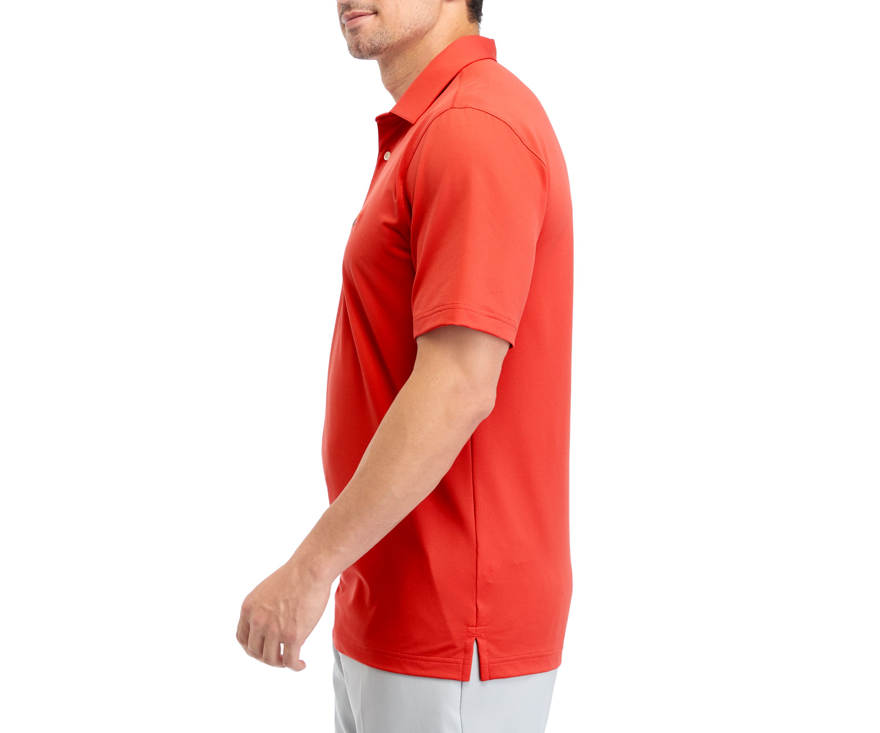 Mens Solid Fashion Polo Shirt