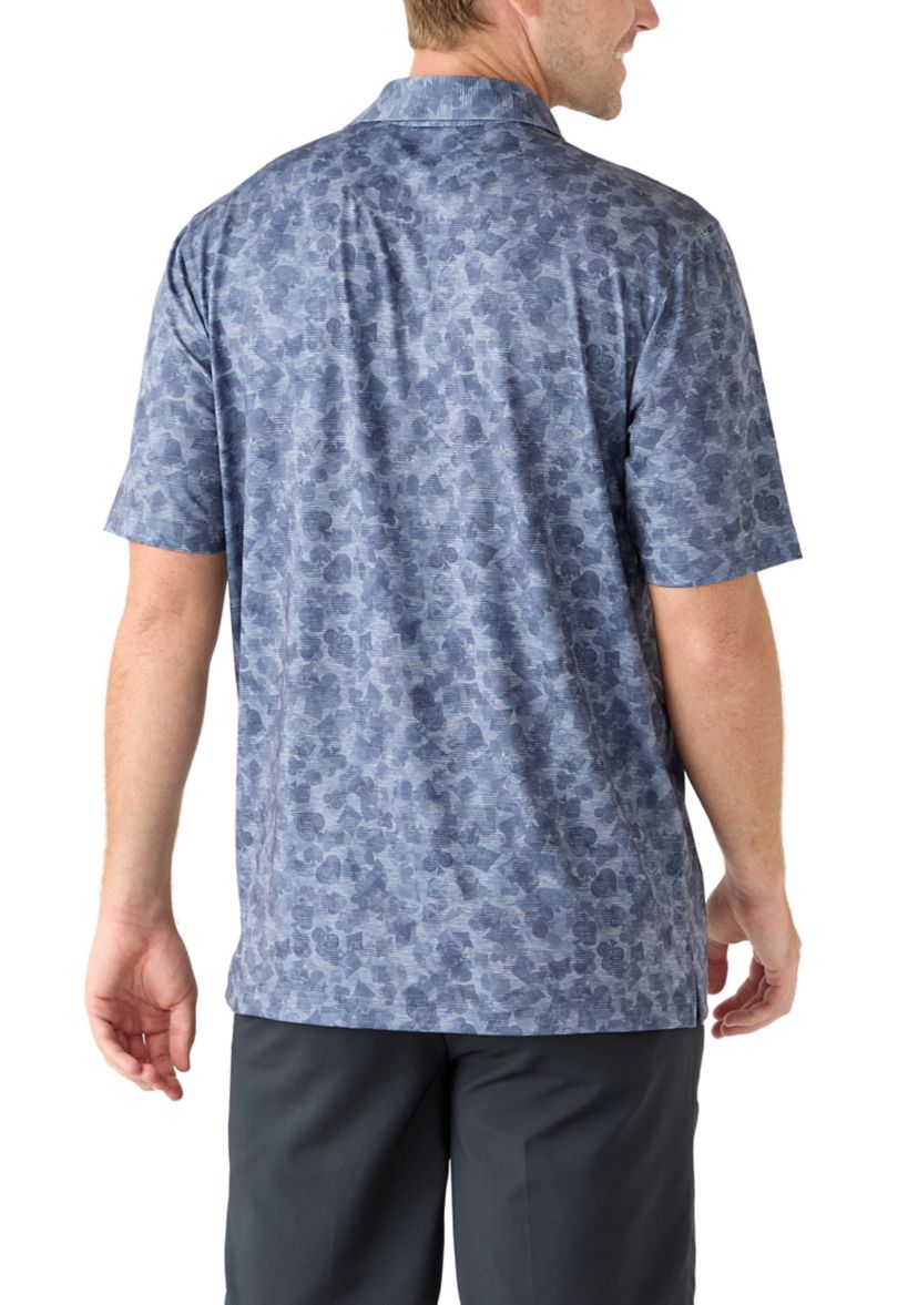 Mens Nine Iron Short Sleeve Golf Polo Shirt