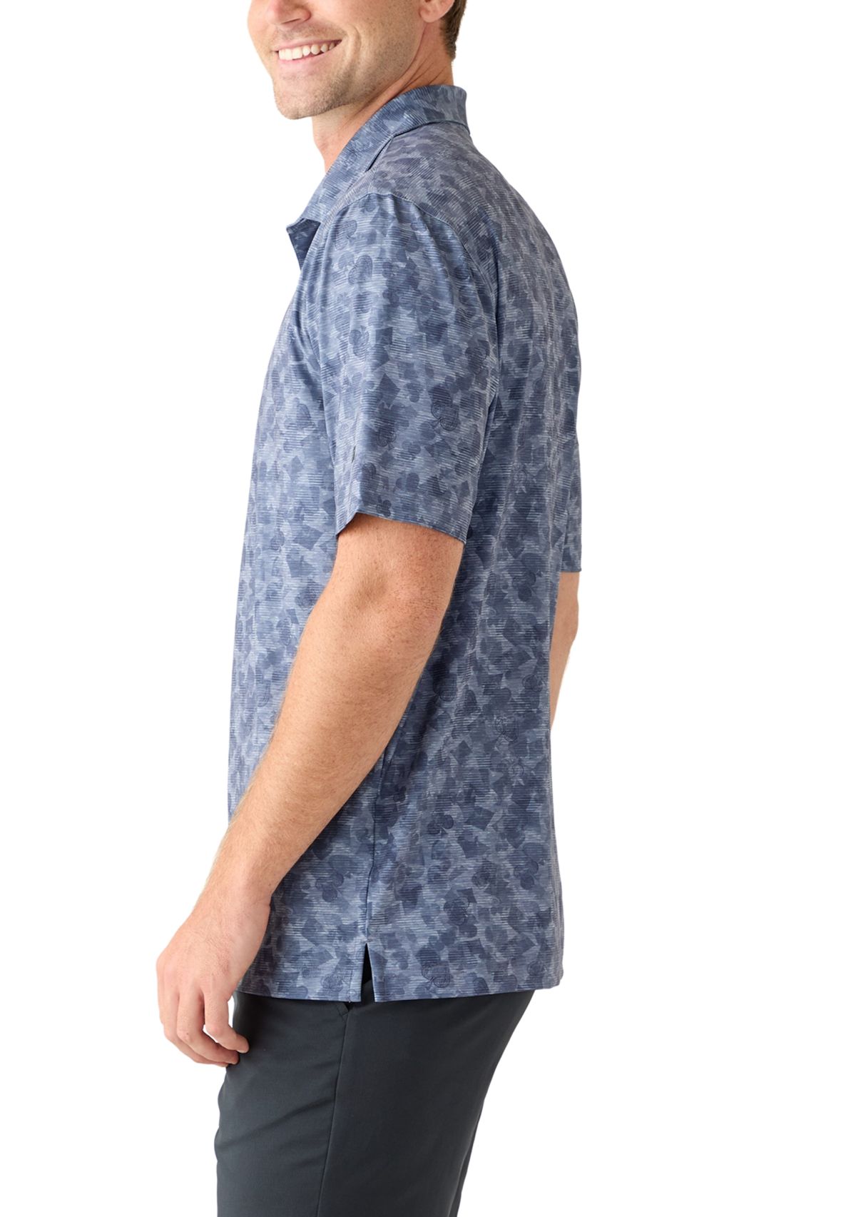 Mens Nine Iron Short Sleeve Golf Polo Shirt