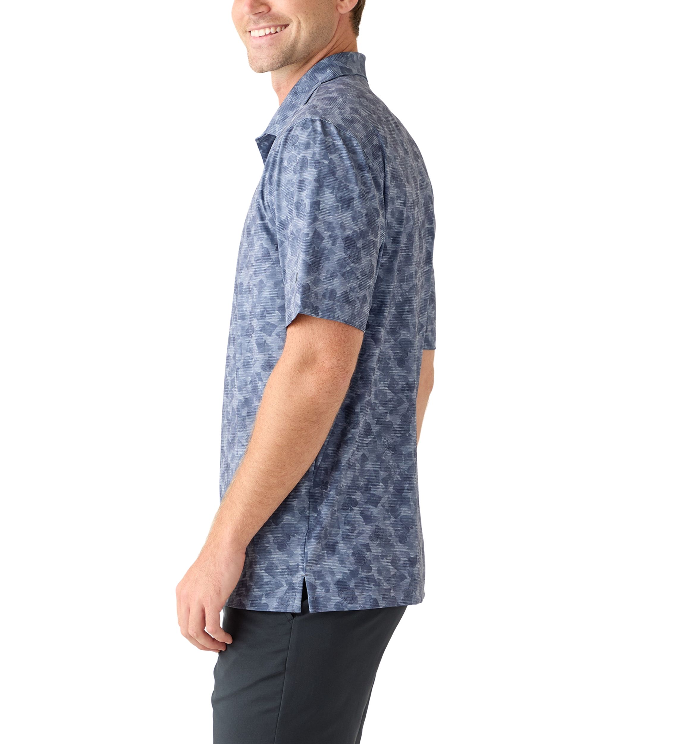 Mens Nine Iron Short Sleeve Golf Polo Shirt