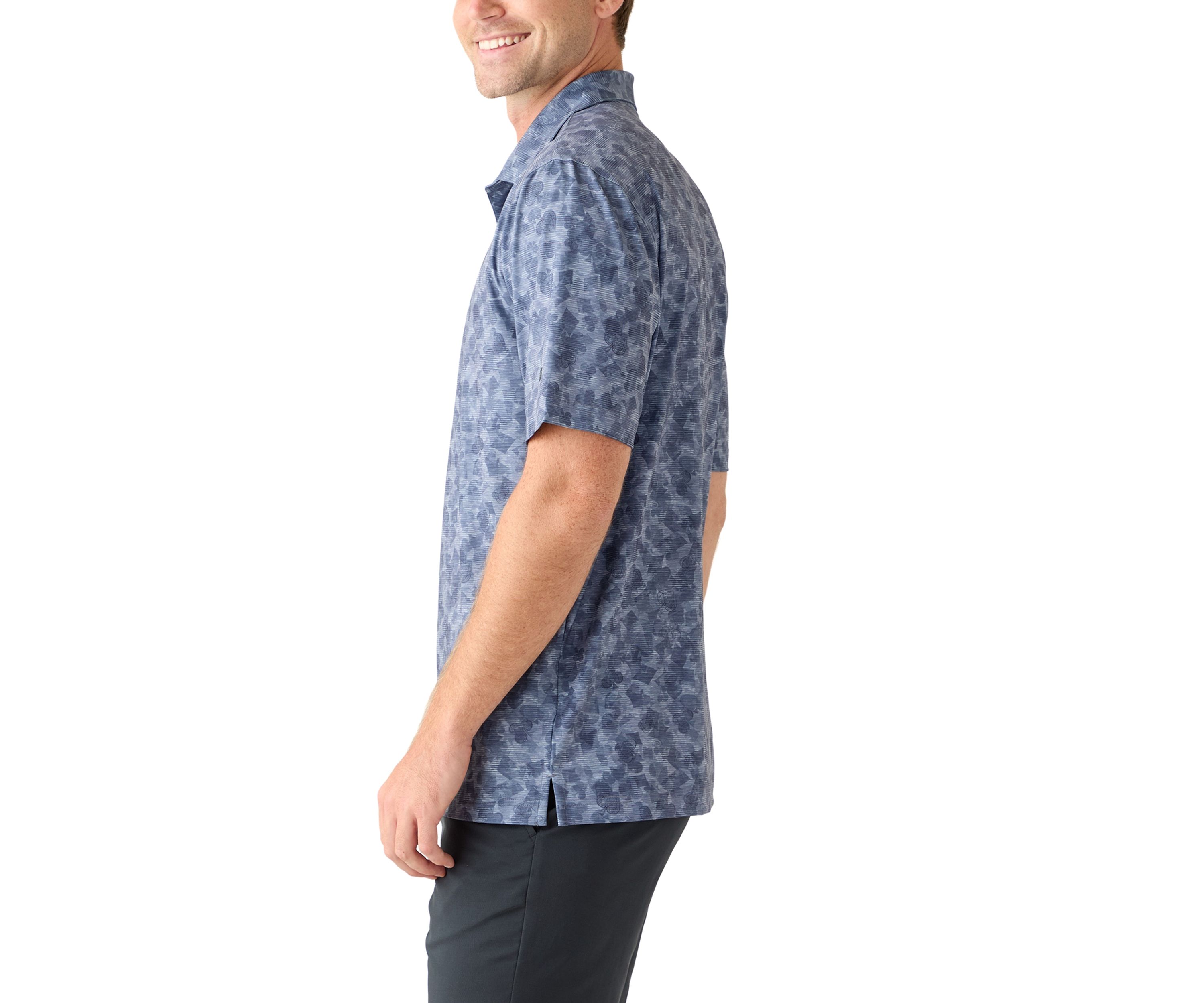 Mens Nine Iron Short Sleeve Golf Polo Shirt