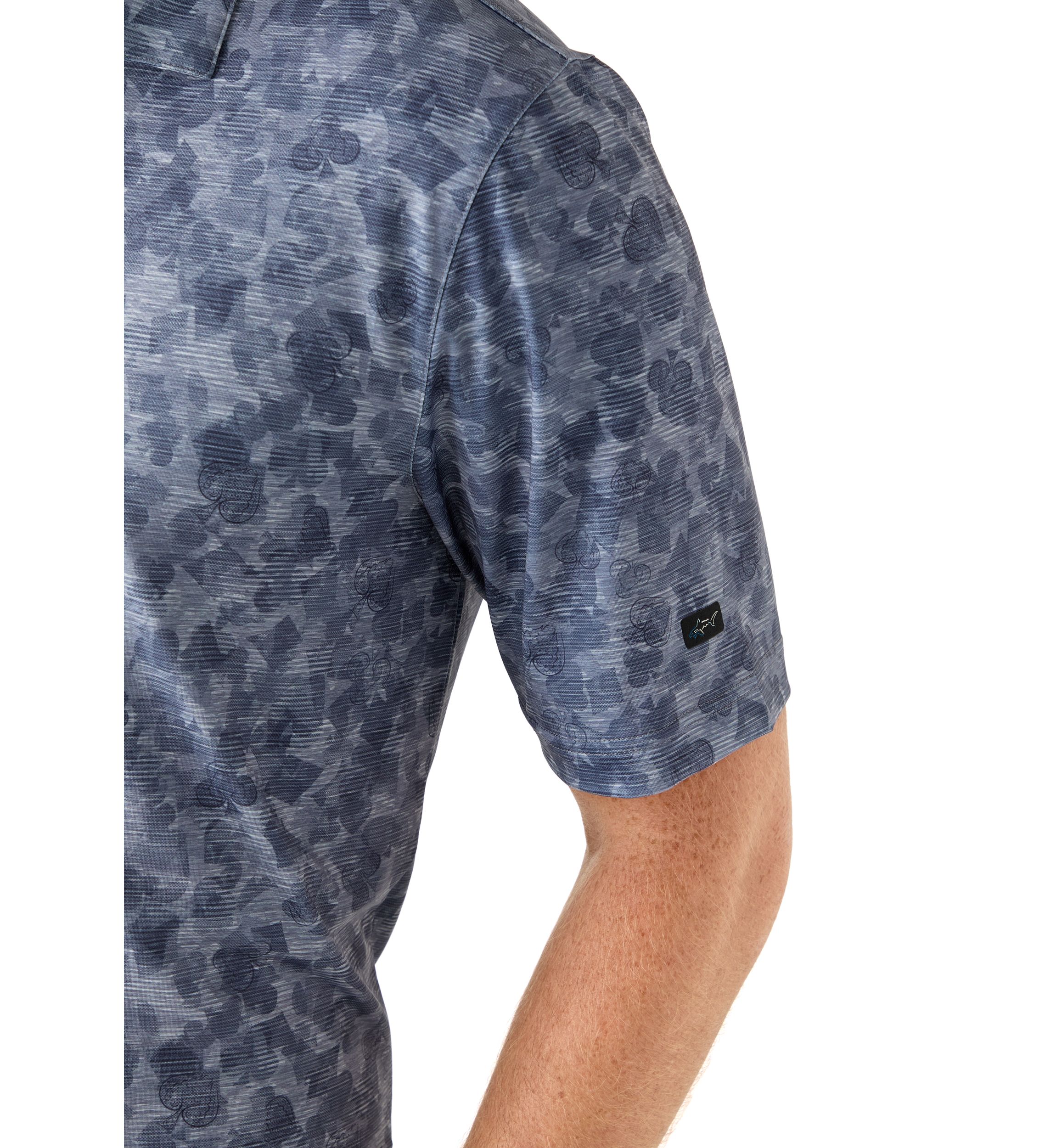 Mens Nine Iron Short Sleeve Golf Polo Shirt