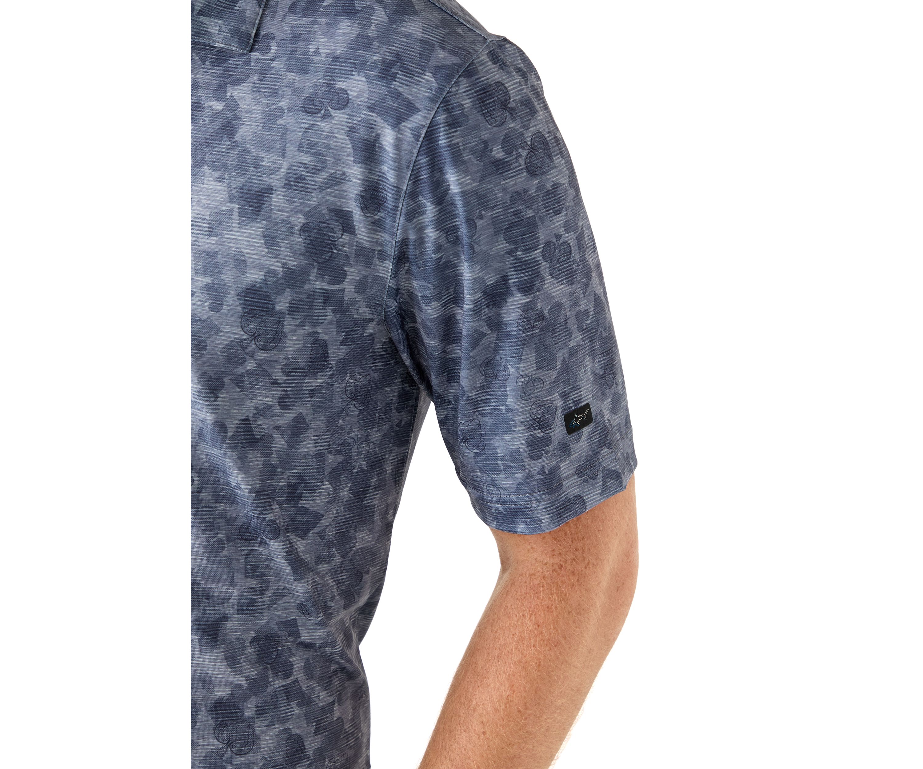 Mens Nine Iron Short Sleeve Golf Polo Shirt