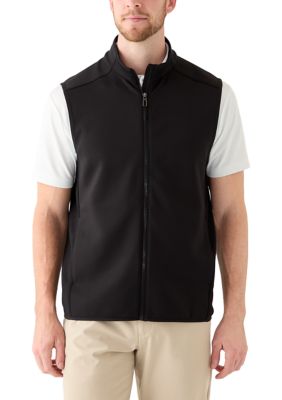Greg Norman Collection Men's Ottoman Vest, Black, Large