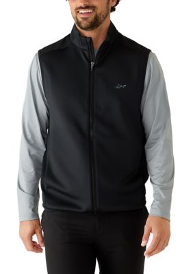Greg Norman Collection Men's Ottoman Vest, Black, 2XL