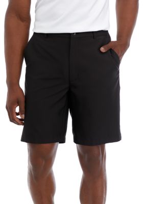 Greg Norman Collection Men's Classic Stretch Shorts, Black, 42