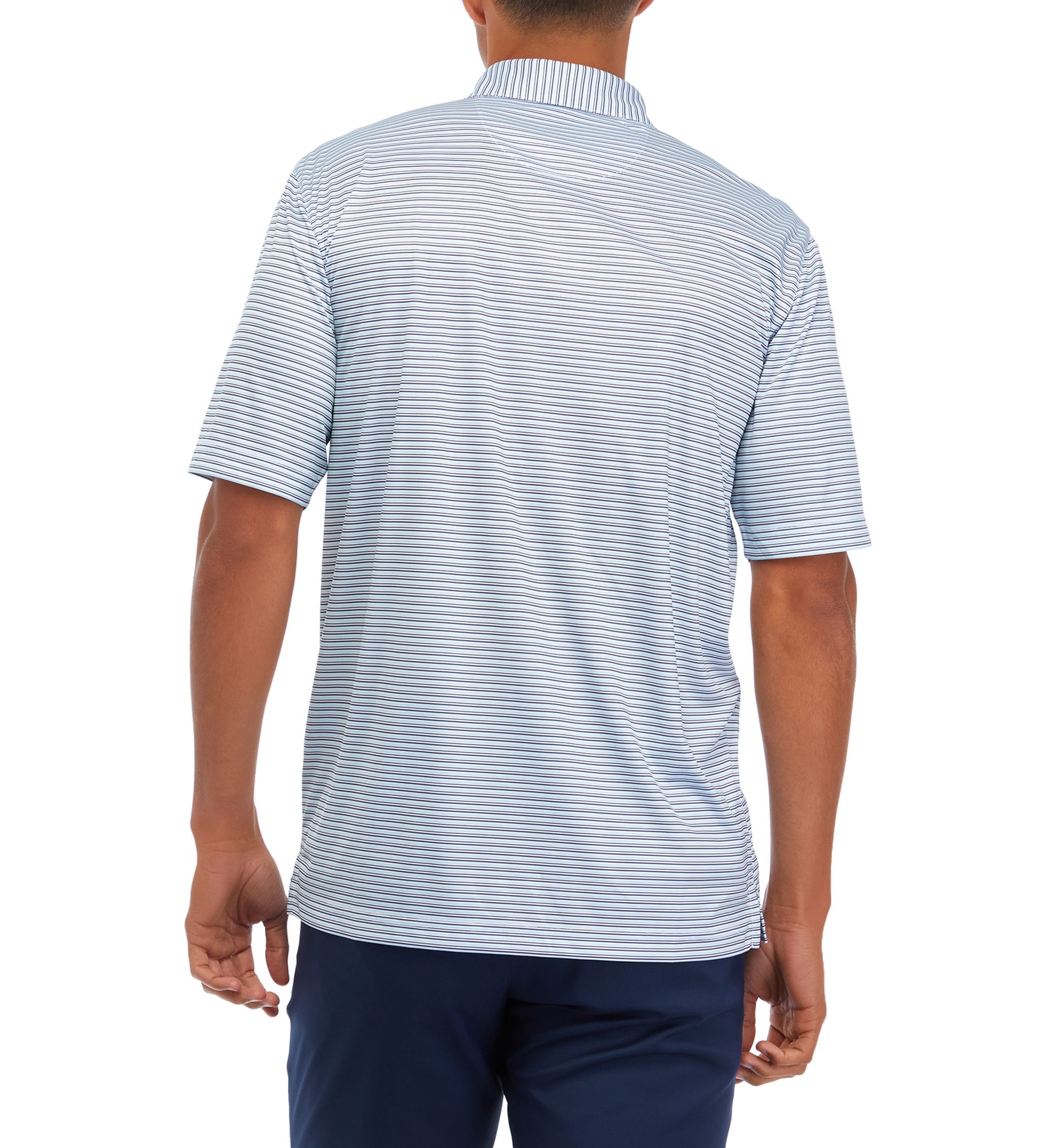Seascape Stripe Polo Shirt