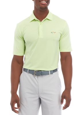 New Greg Norman Freedom Micro Pique Stripe Shirt Apparel at