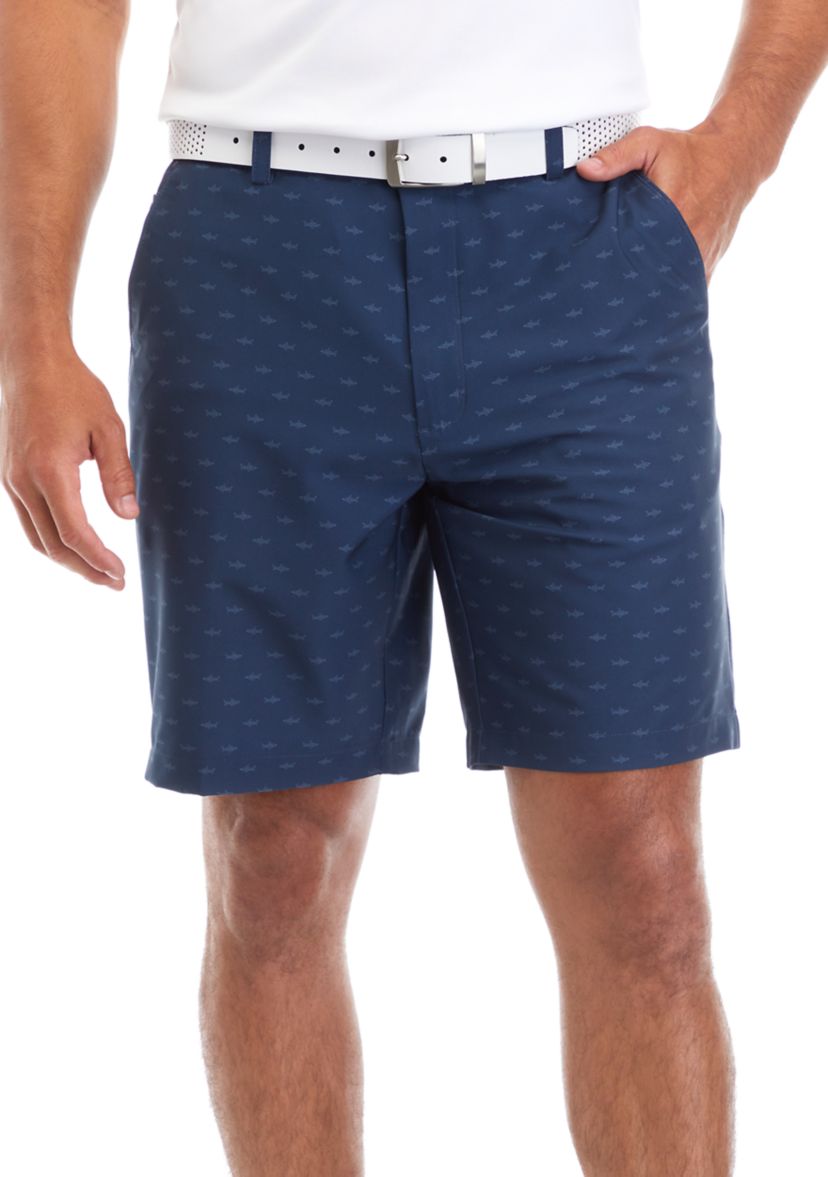 Mens Shark Print Shorts
