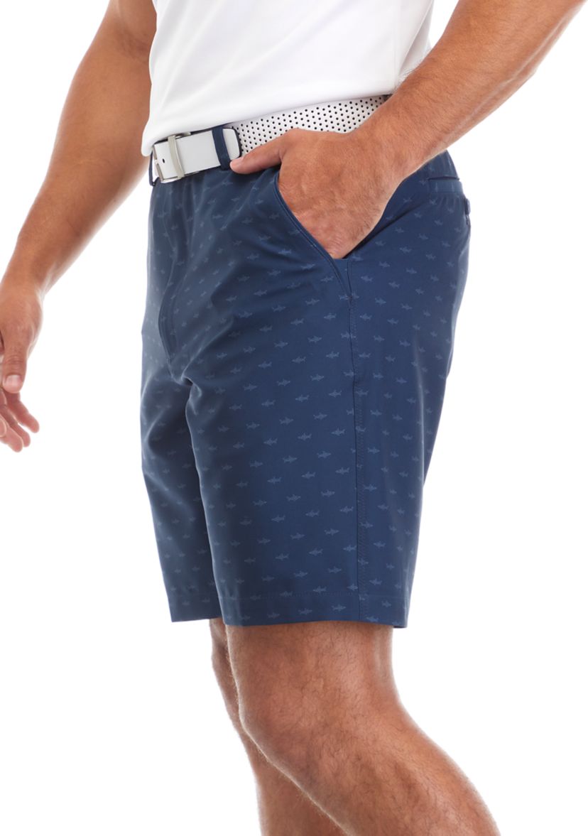 Mens Shark Print Shorts
