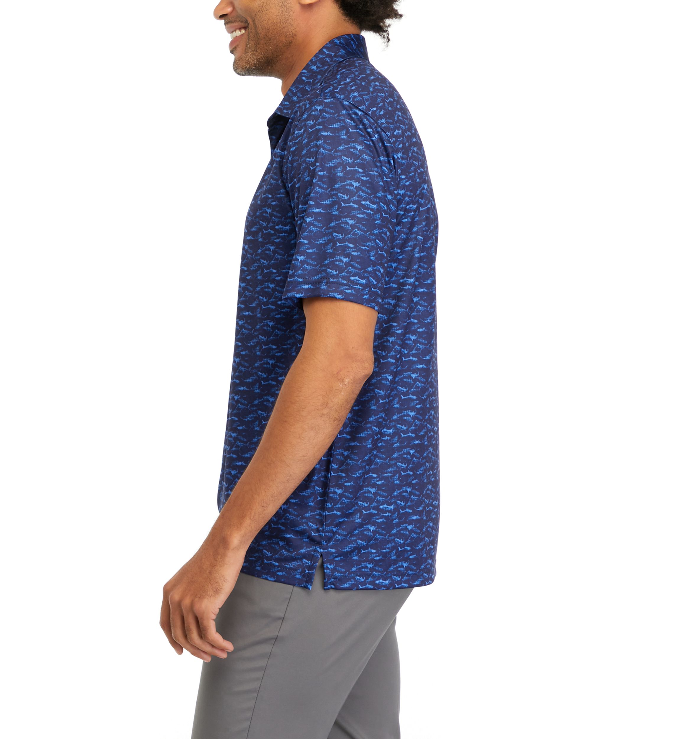 Shark Shadow Polo Shirt