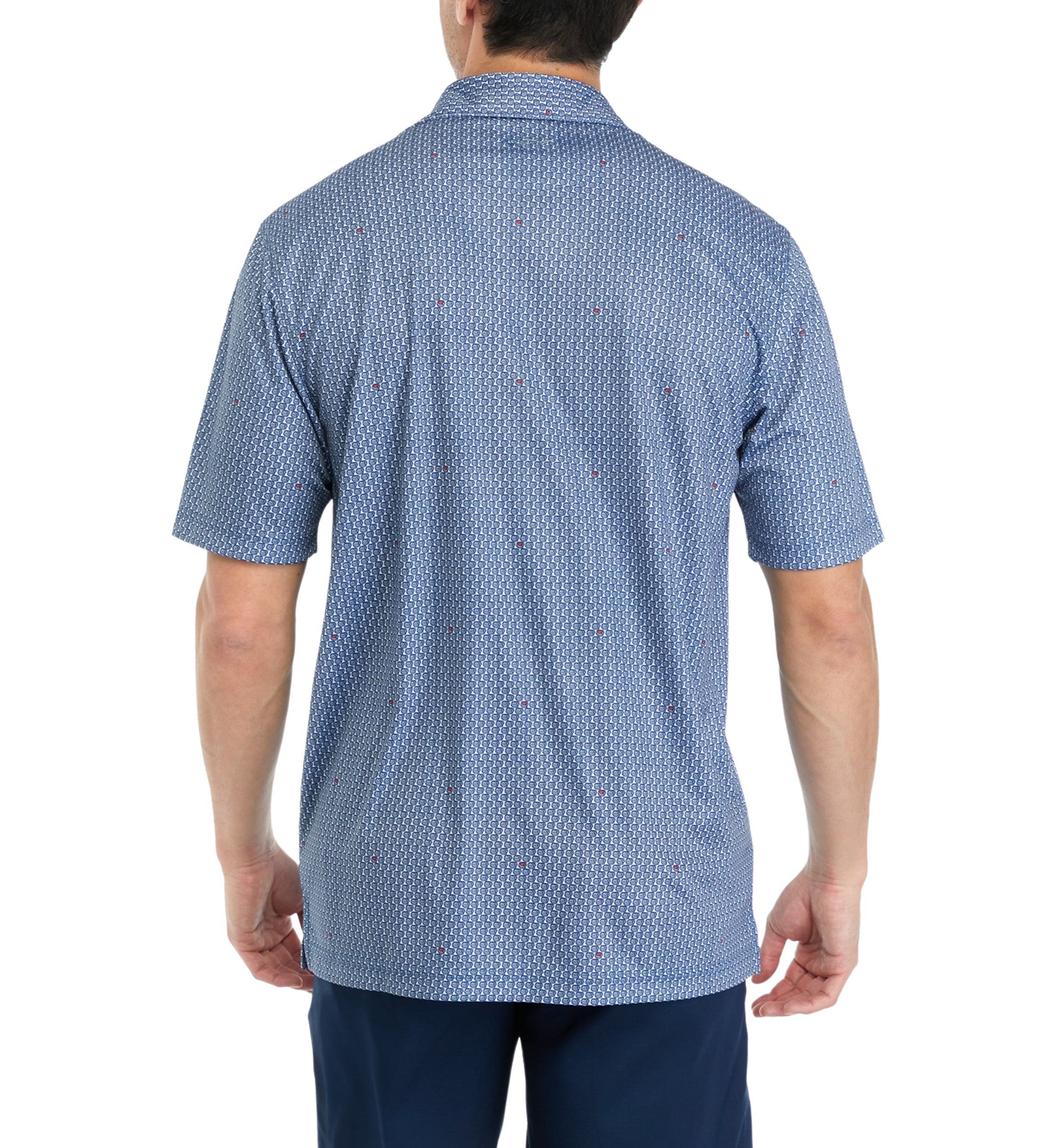 Pie Print Polo Shirt