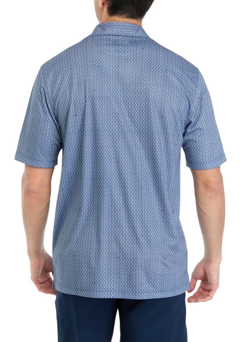 Pie Print Polo Shirt
