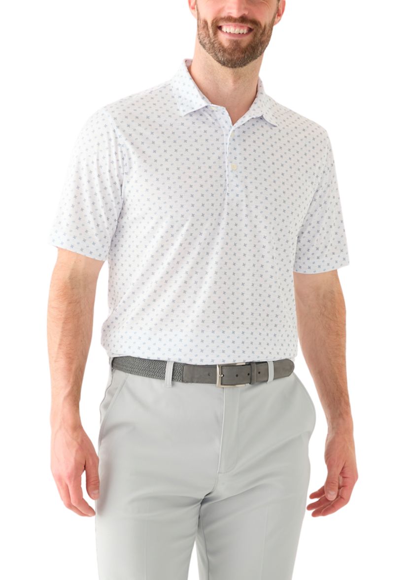 Mens Venture Print Polo Shirt