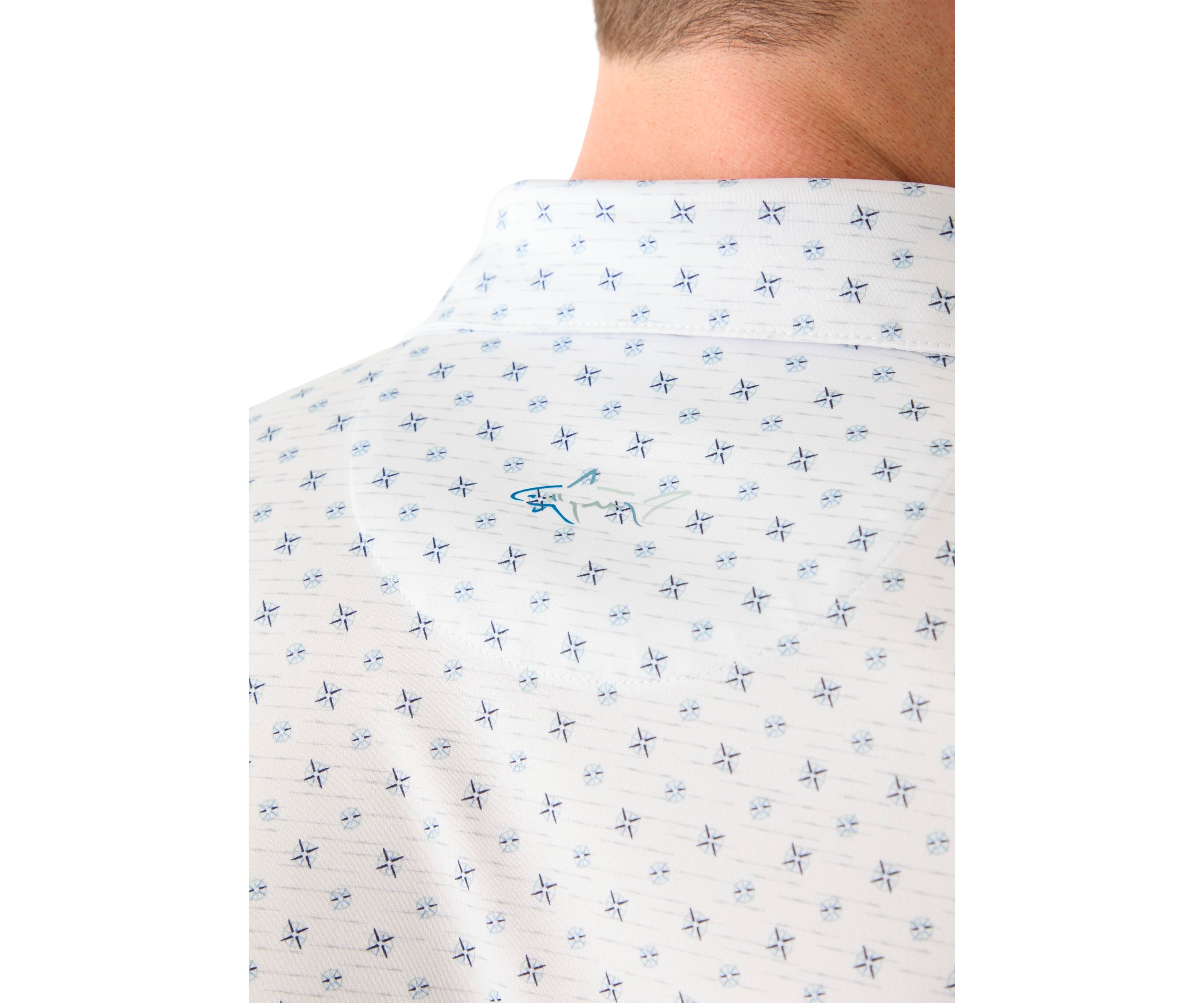 Mens Venture Print Polo Shirt