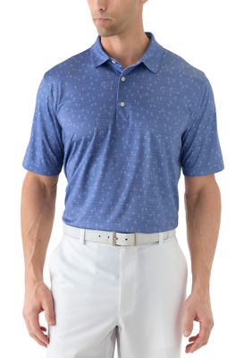 Greg Norman Collection Men's Novelty Parrot Print Shirt, Medium