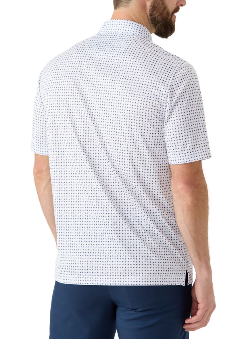 Mens Print Polo Shirt