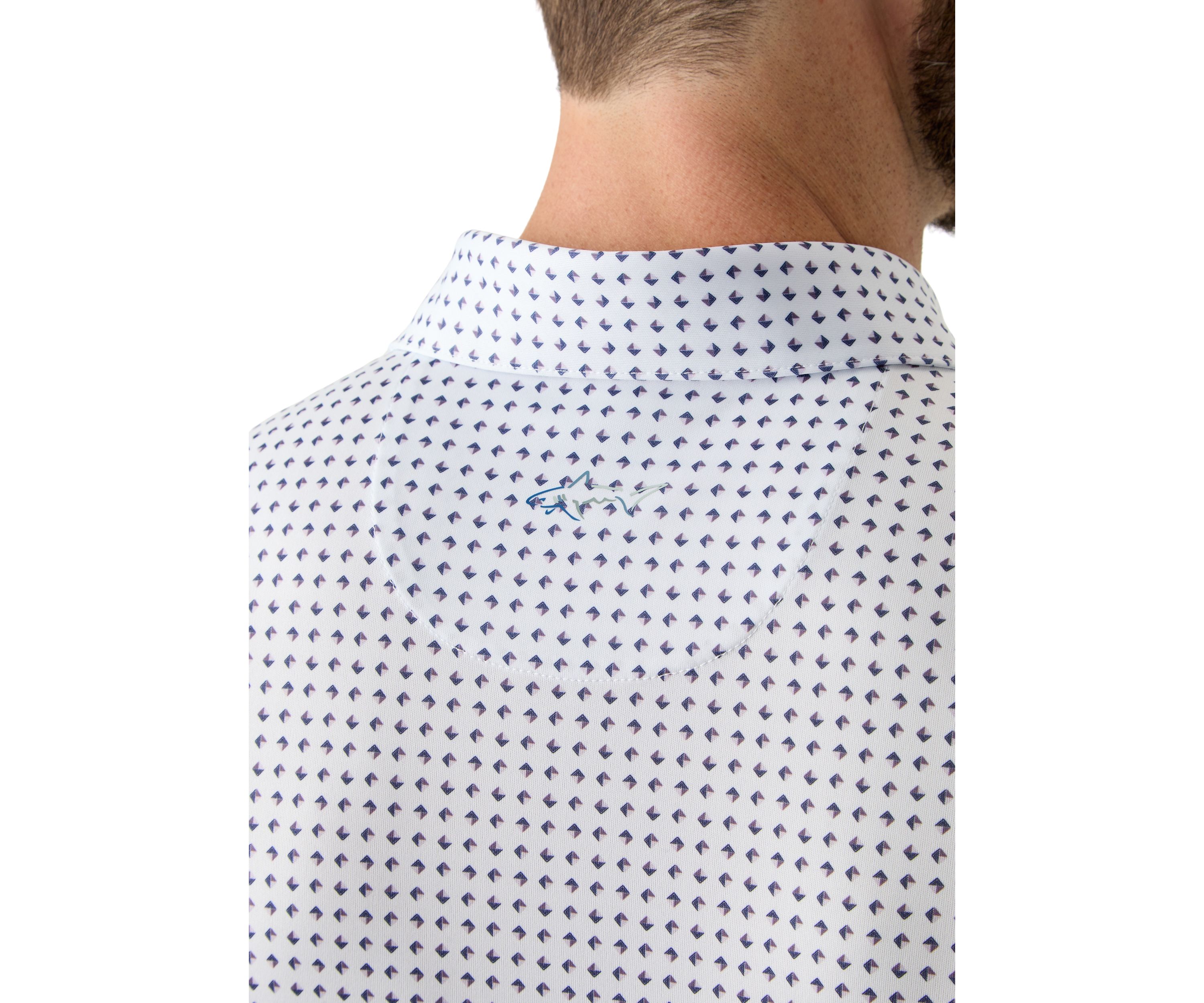 Mens Print Polo Shirt