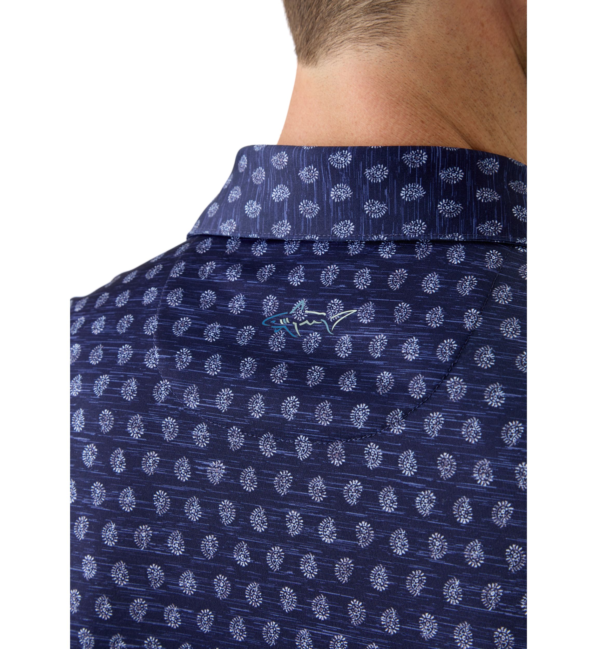 Mens Print Polo Shirt
