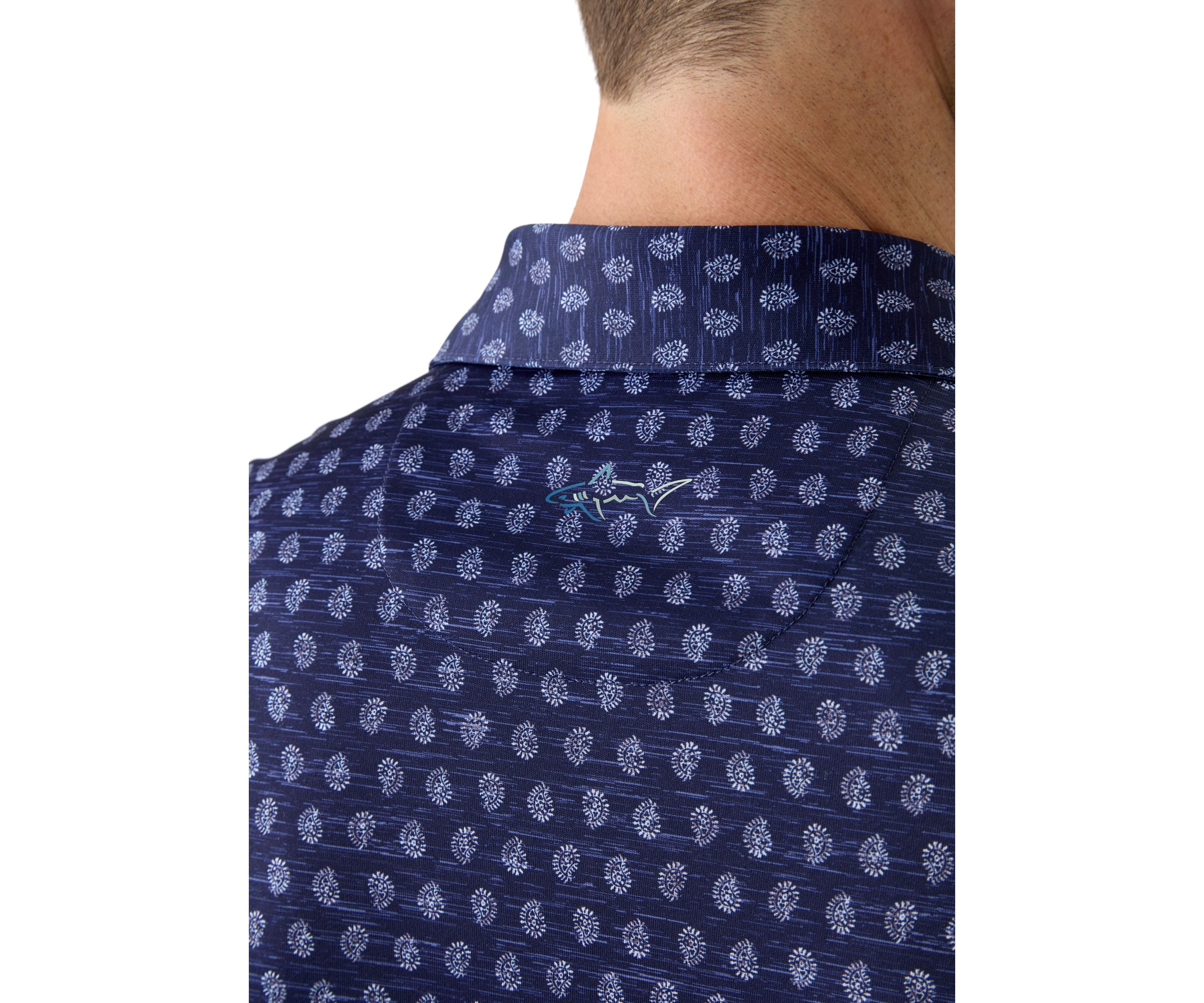 Mens Print Polo Shirt