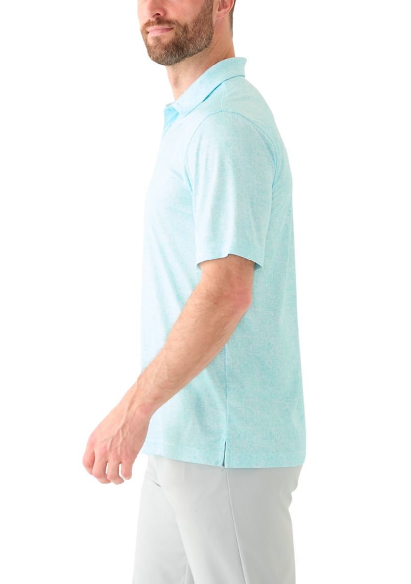 Mens Fossil Print Polo Shirt