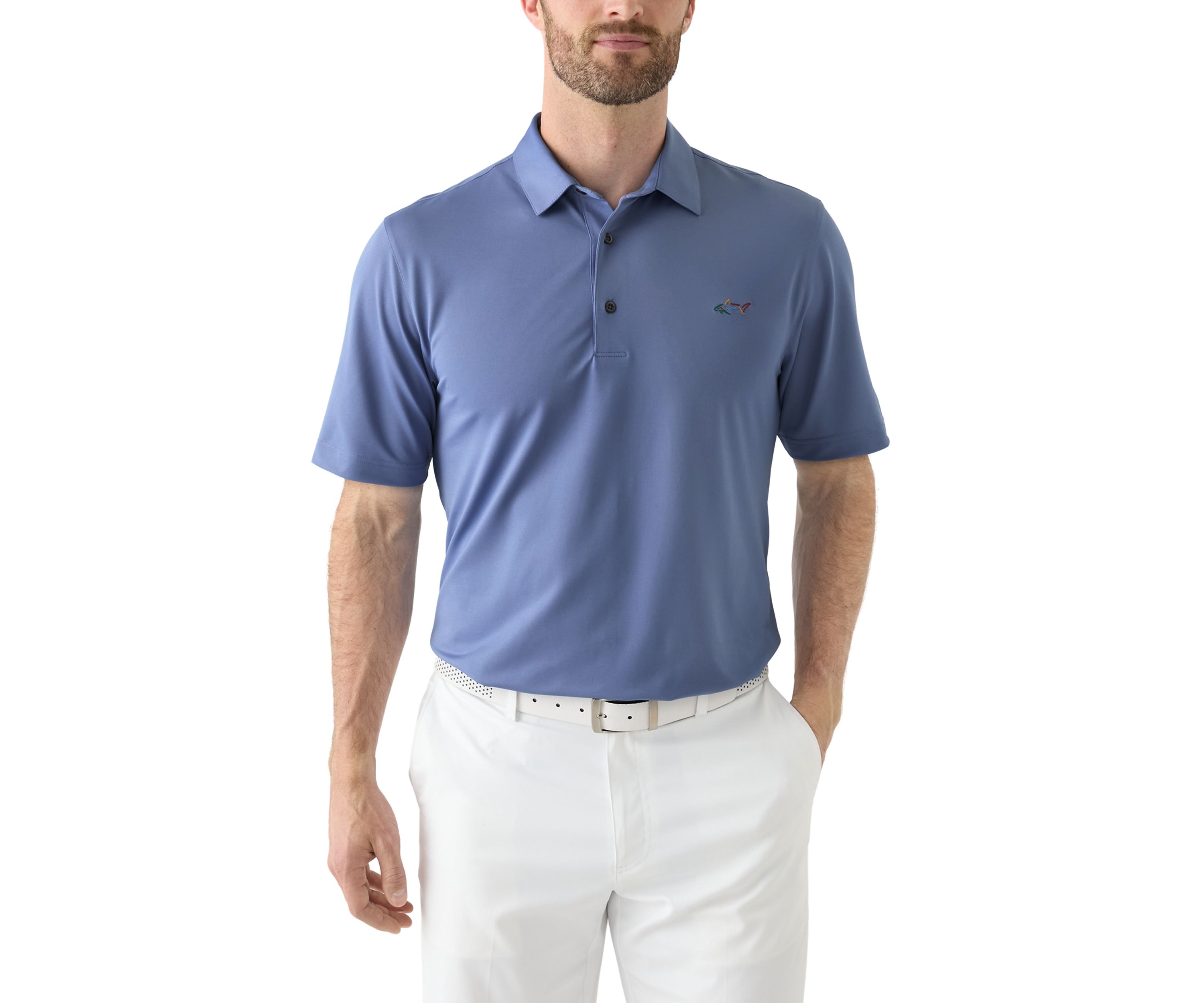 Mens Oyster Piqué Fashion Polo Shirt