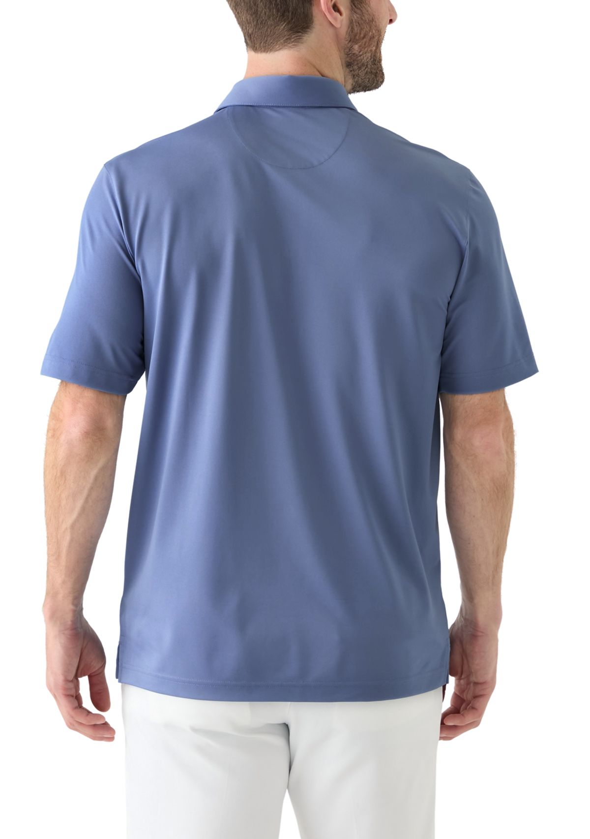 Mens Oyster Piqué Fashion Polo Shirt