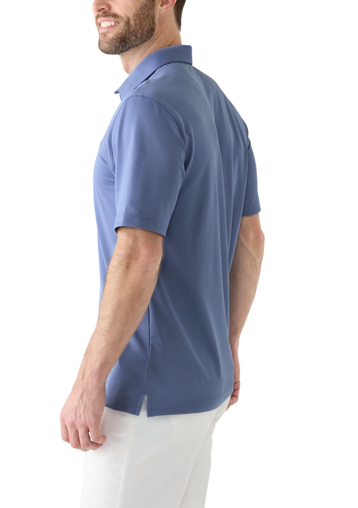 Mens Oyster Piqué Fashion Polo Shirt