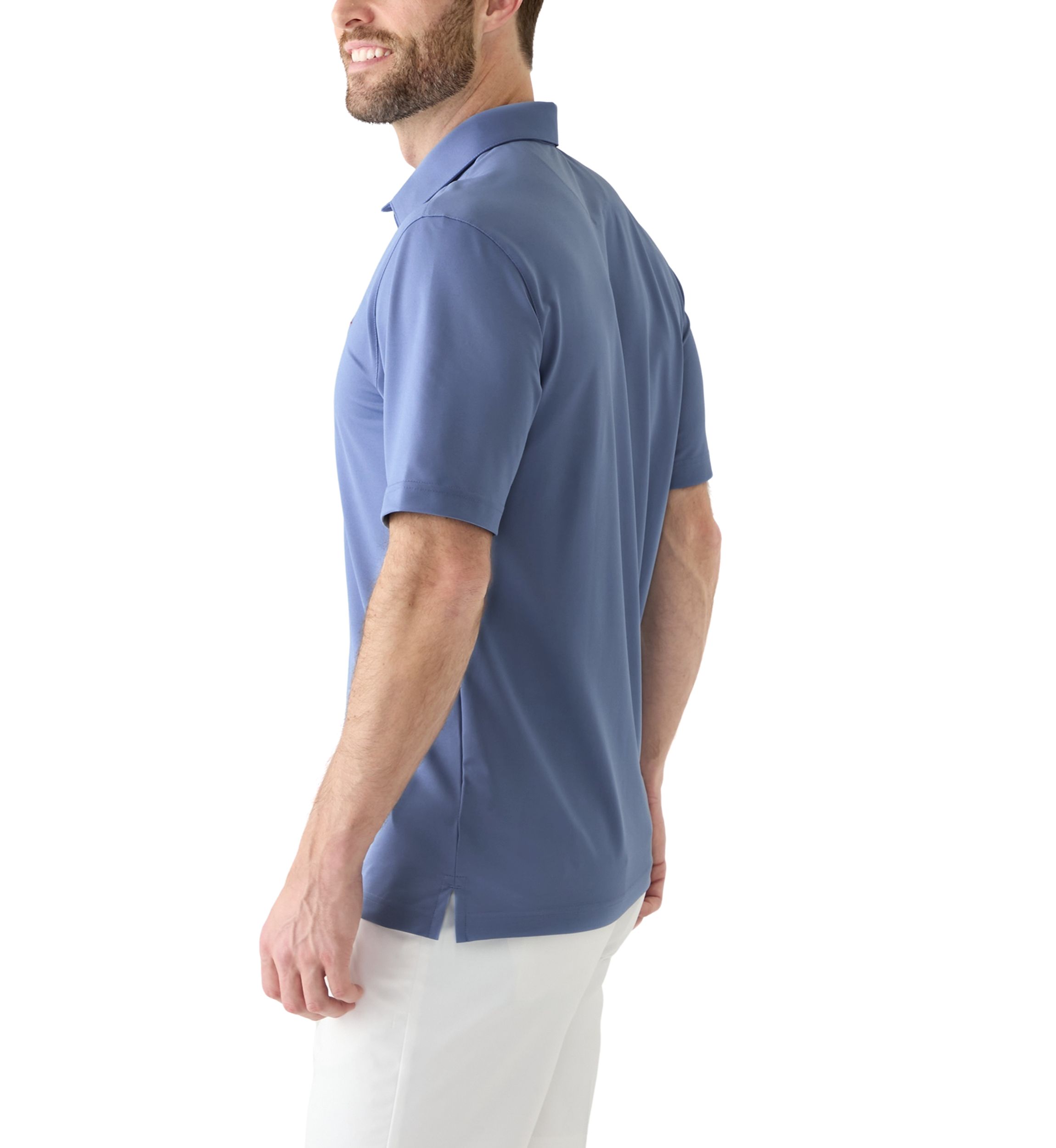 Mens Oyster Piqué Fashion Polo Shirt