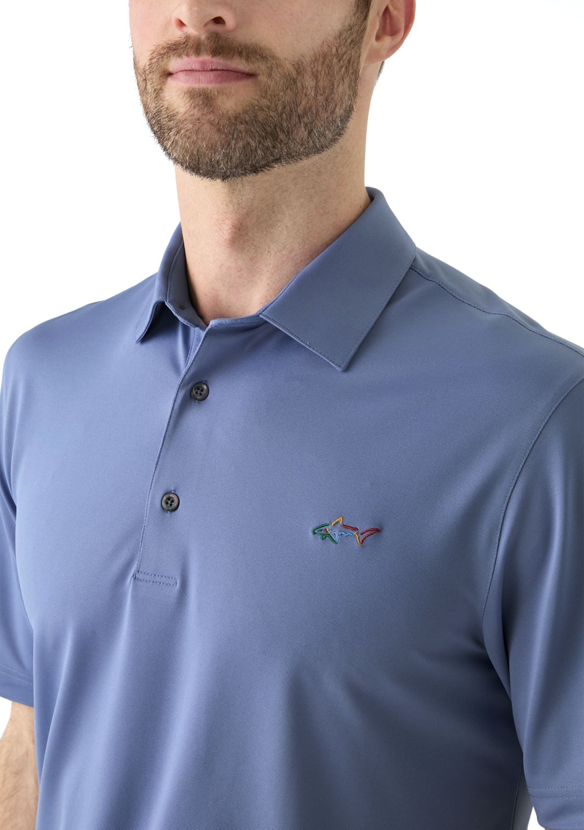 Mens Oyster Piqué Fashion Polo Shirt