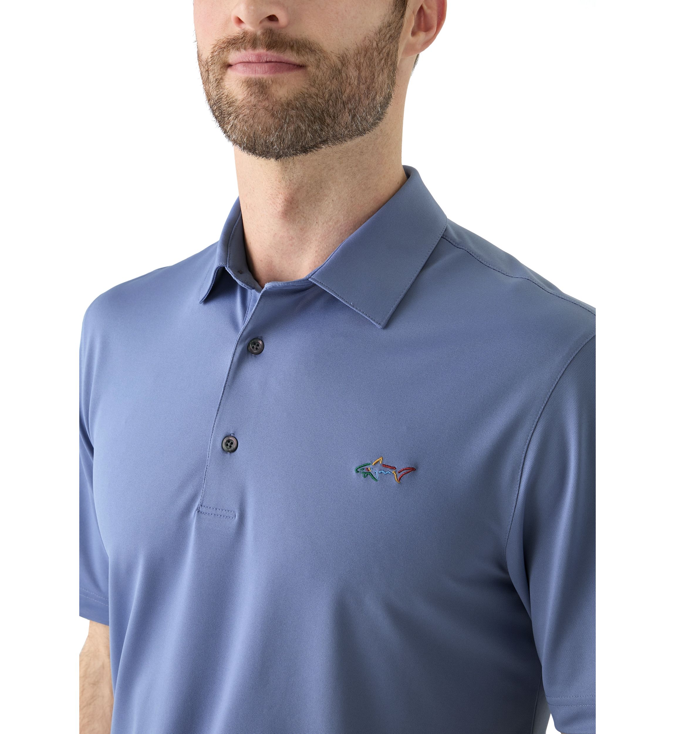 Mens Oyster Piqué Fashion Polo Shirt