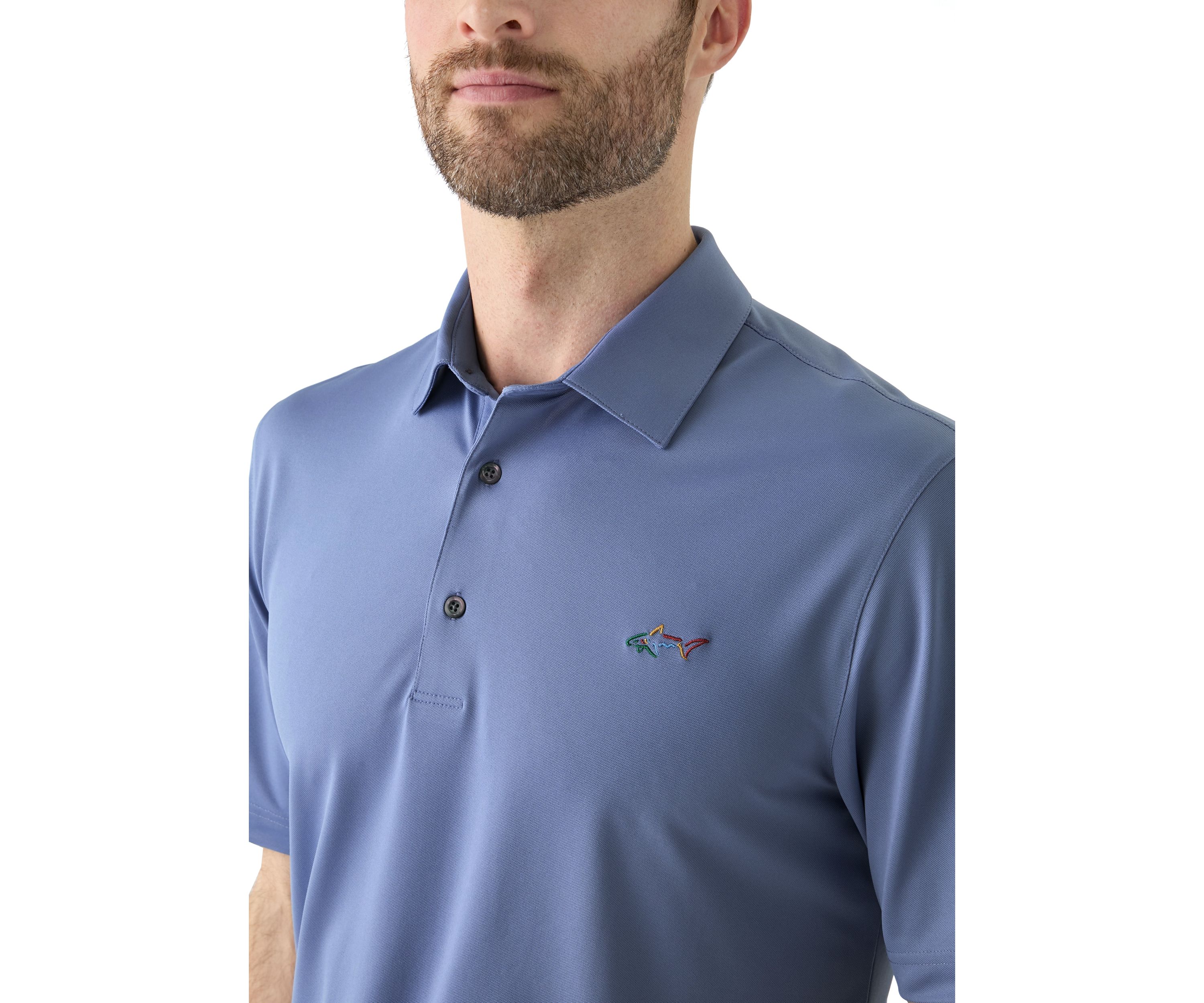 Mens Oyster Piqué Fashion Polo Shirt